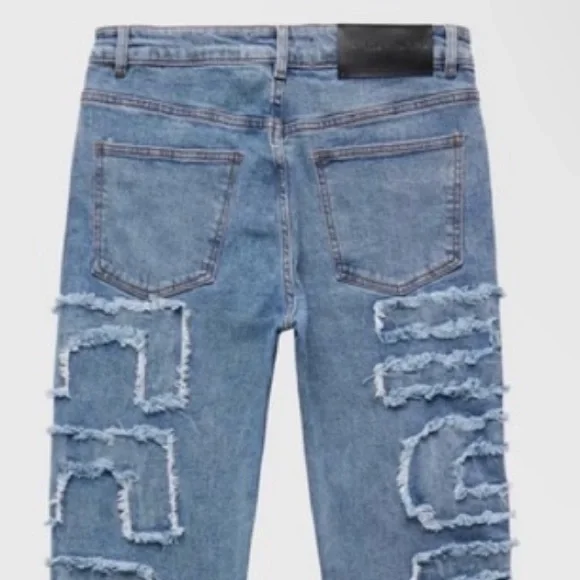 New-Homme Femme Twilight light blue jeans